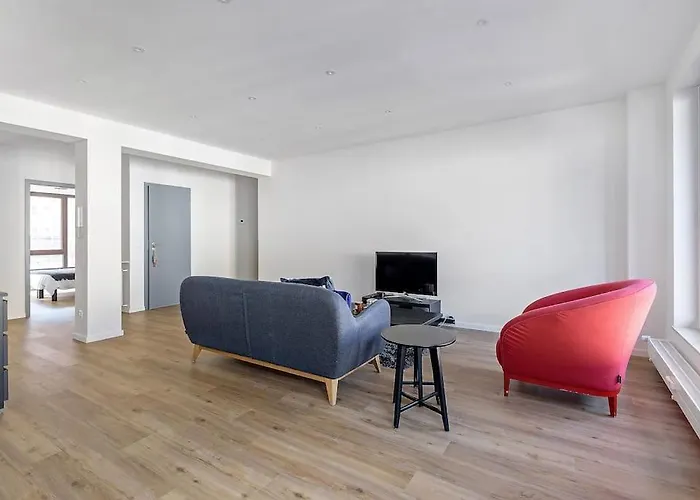 公寓 Lux Center Cosy 2 Bedroom With Private Parking